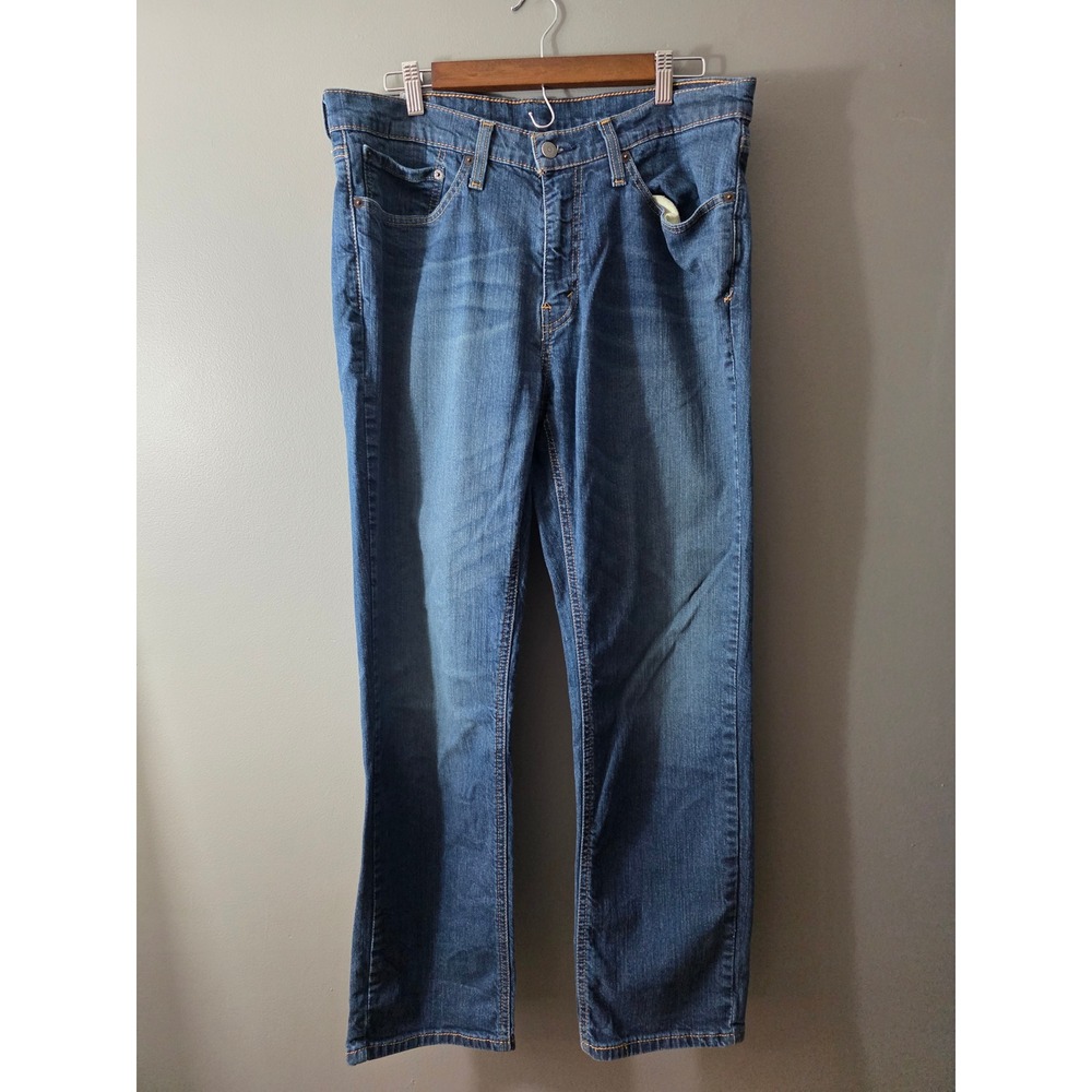 Levis 541 Athletic Taper Jeans Mens 34x30 Blue Denim Medium Wash Stretch